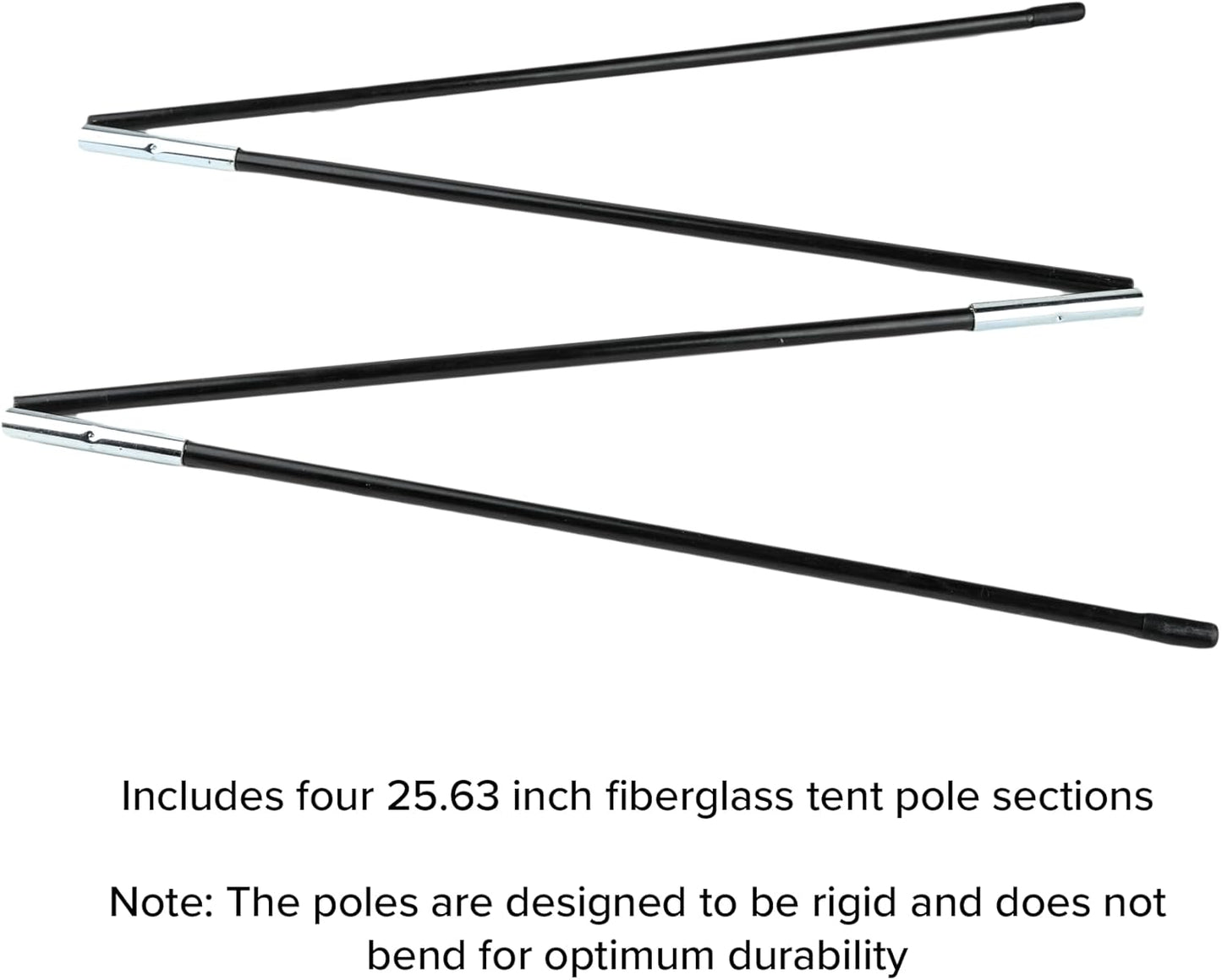 Coghlan's Tent Pole Repair Kit for Lightweight and Durable Emergency Fiberglass or Aluminum Tent Pole Replacement with Shock Cord and Splint – Ideal for Camping and Backpacking