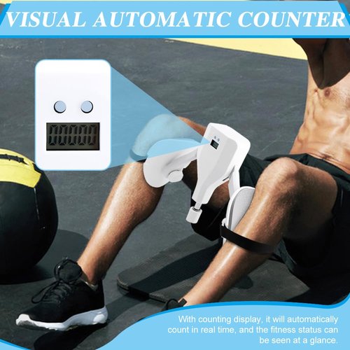Thigh Master 22-77lb, Adjustable Resistance Leg and Inner Thigh Strength Exerciser, Hip Shaper Kegel Trainer, Pelvic Floor Strengthening Device with Band and Pad for Men Women Workout
