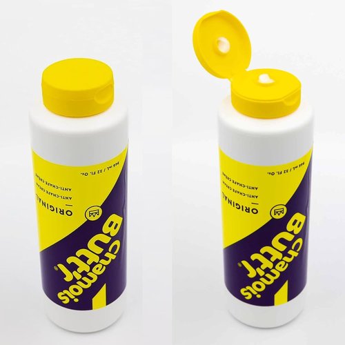 Chamois Butt'r Original Anti-Chafe Cream Skin Lubricant 32 Fl. Oz Bundle with a Keychain Light