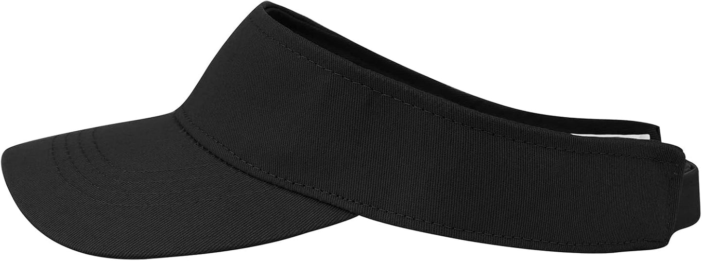 Kids Adjustable Sun Visor Hat | Cotton Athletic Cap for Girls & Boys