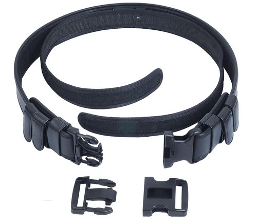 TAFTACFR Duty Belt for Law Enforcement Utility Security Military Police 2.25" Tactical Patrol Belt Set