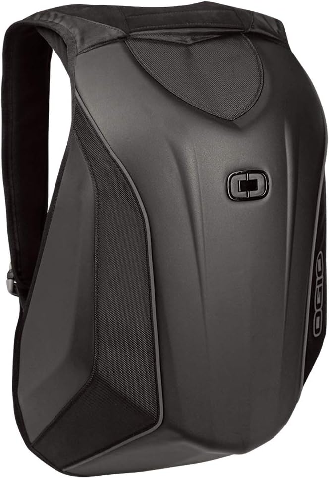 OGIO 123006.36 No Drag Mach 5 Motorcycle Backpack - Stealth Black , 20.5" H x 14.5" W x 7" D, Medium