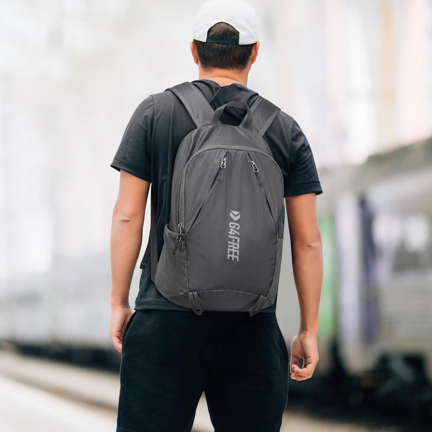 G4Free 24L Packable Hiking Backpack Lightweight Foldable Small Sport Travel Daypack Water Resistant for Women Men