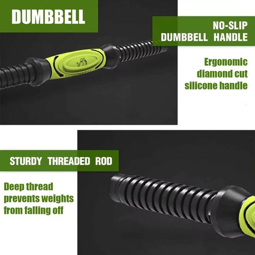NEW Adjustable Dumbbells/Barbell/Kettlebell/Push-Up Stand - Upgraded with Ab Wheel - 22lb/33lb/44lb/66lb/88lb, 10kg/15kg/20kg/30kg/40kg - Home Gym Equipment for Men and Women (88, Pounds)
