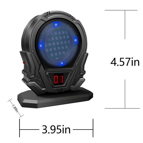 Nihowban Portable Laser Trainer Target for Reactive Laser Shooting and Laser Training Target Dry Fire Laser Training System
