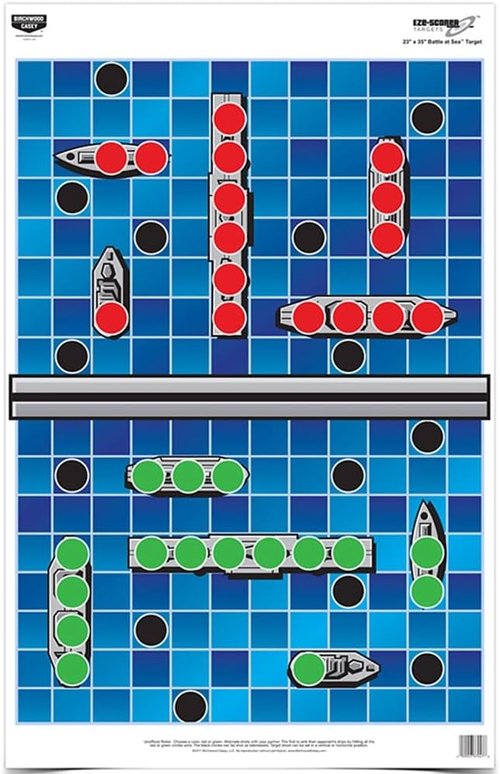 Highly Visible Birchwood Casey Eze-Scorer 23" x 35" Game Shoot-Up Paper Target