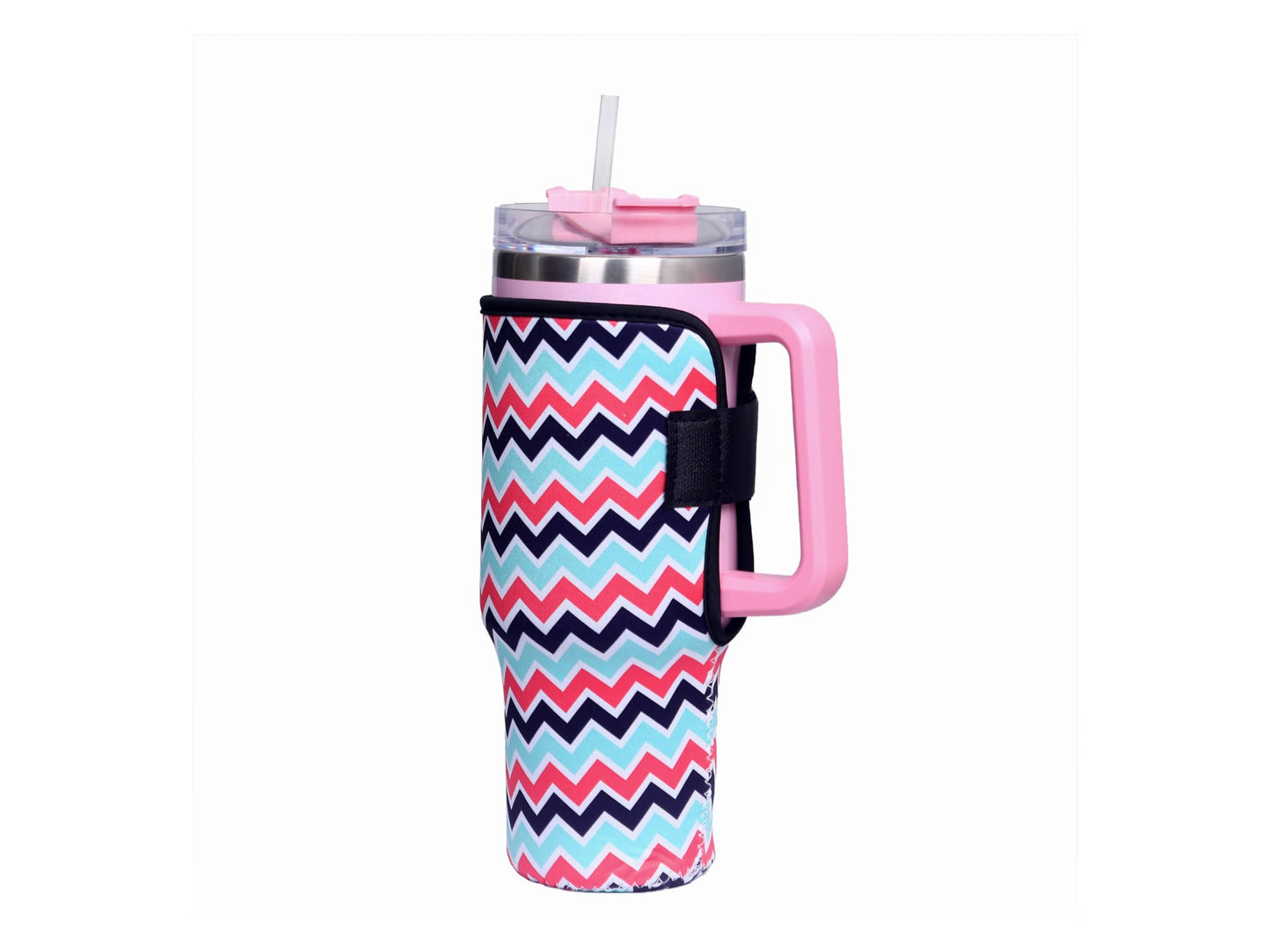 2 Pack Neoprene Insulator Sleeve for Stanley 40oz Tumbler with Handle, Reusable Protective Sleeve for Stanley Cup 40oz,Water Bottle Sleeves (2#)