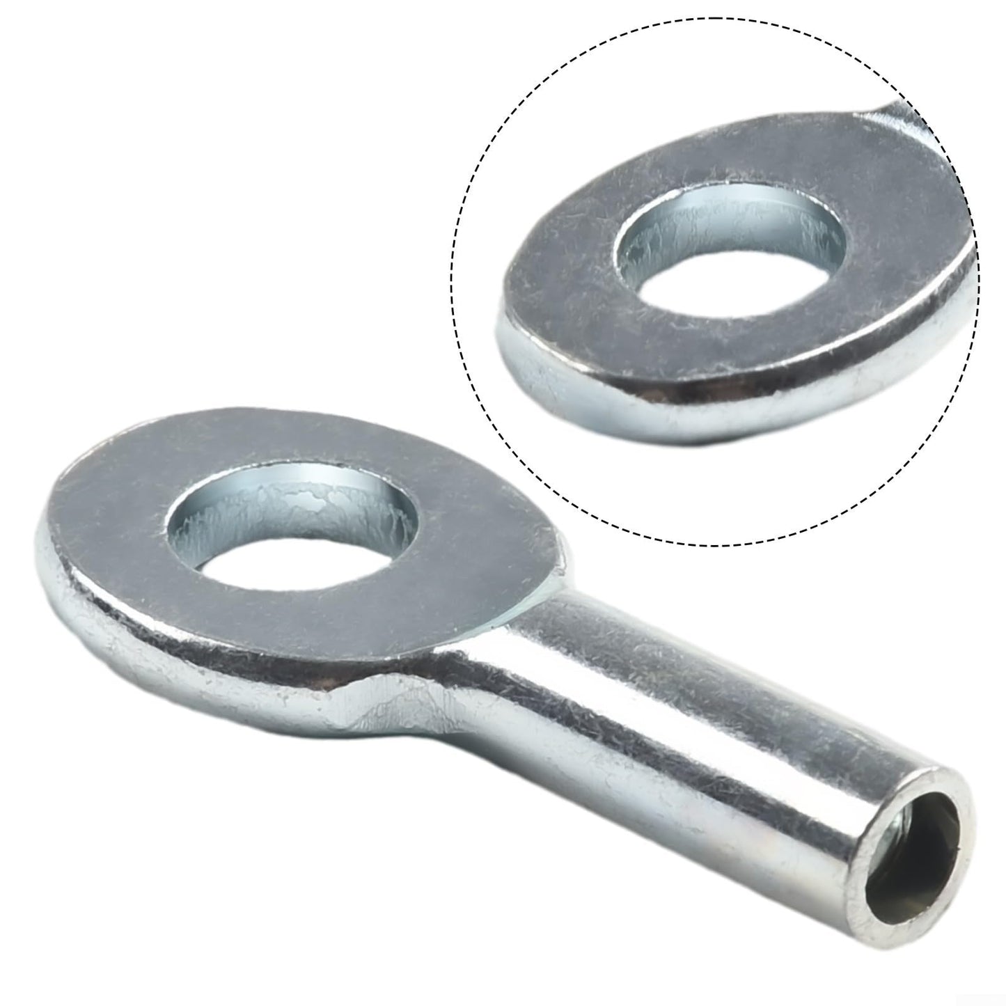 10 Pcs Gym Pulley Machine Cable Eyelet Terminal Interface Port, Gym Machine Accessories For 5Mm/6mm Cable Ball Stopper Interface Port Components For Various Equipment Cables(6mm)