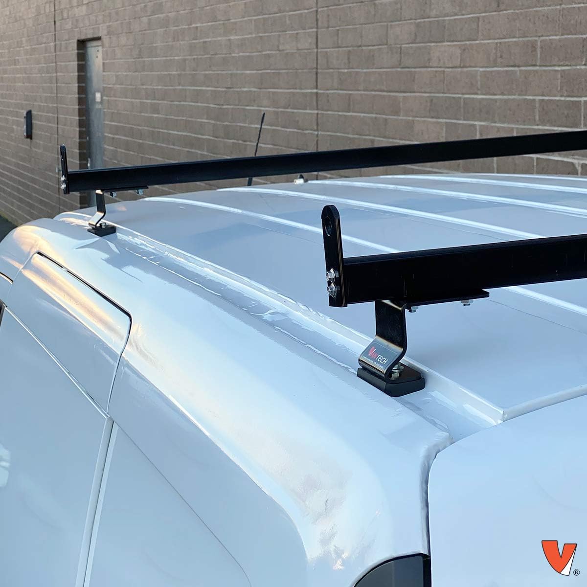 2 Bar Rack System for The Transit Connect 2014-On Black