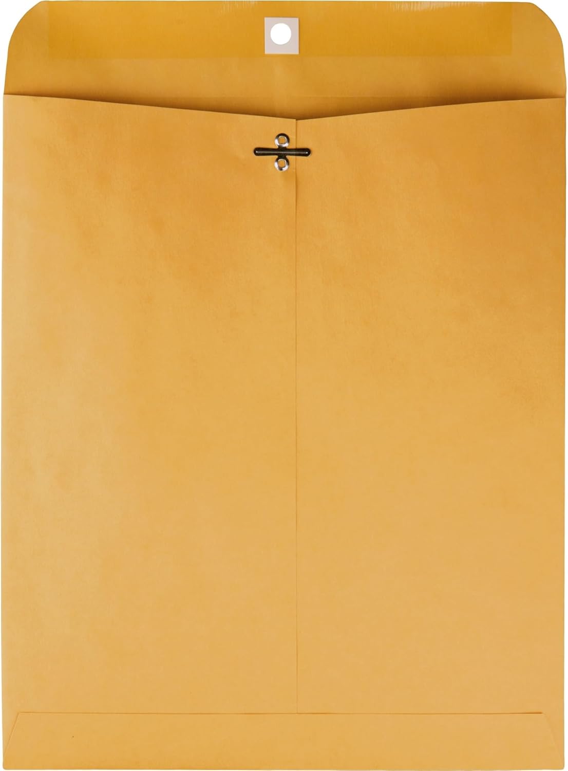 Quality Park 6 x 9 Clasp Envelopes, Clasp and Gummed Closures for Storing or Mailing, 28 lb Kraft Paper, 100 per Box (QUA37855)