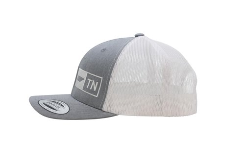 Trucker Hat - Tennessee (Heather Gray/White)