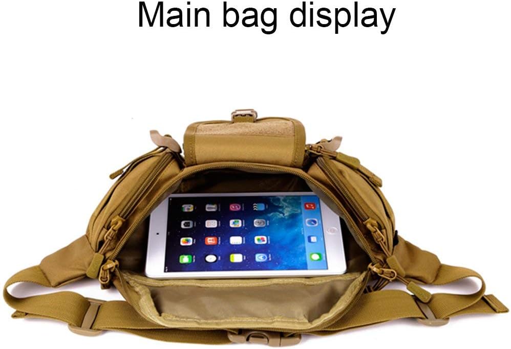 Huntvp Tactical Waist Pack Bag Military Fanny Packs WR Hip Belt Bag Pouch for Hiking Climbing Outdoor Bumbag