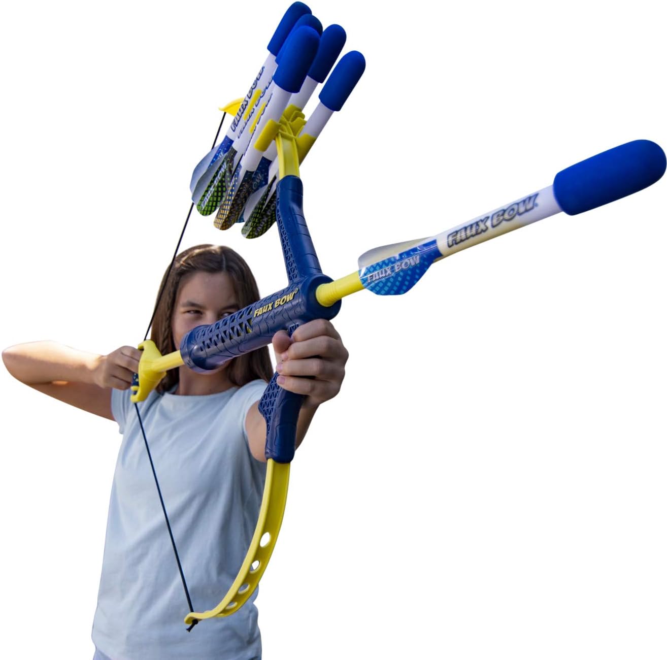 4.0 Kyanite - Impact Foam Tip Kids Bow and Arrow - Kids Archery Set - Shoots Targets Over 120 Feet - Best Outdoor Toy for Boys and Girls - Backyard Target Practice