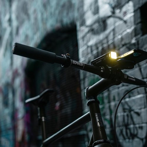 Knog Blinder 600 & Plus Rear Bike Headlight and Tail Light Set - Bright 600 Lumen Front Bike Light, 20 Lumen Rear, Long Runtime, USB Rechargeable, Waterproof, Easy Mount