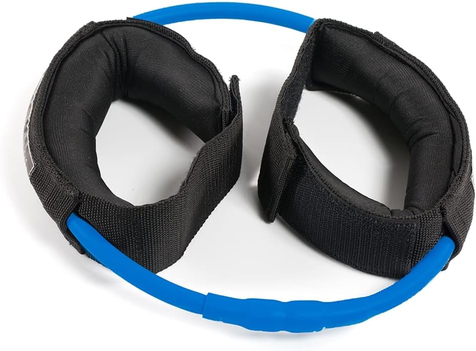 Power Systems Versa Cuff, 2 Padded Cuffs with Resistance Tubes for Wrists and Ankles