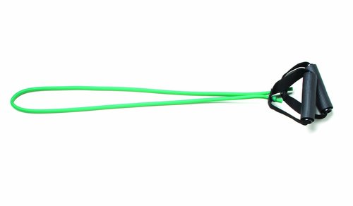 EXERCISE TUBE W/ HANDLES - GREEN
