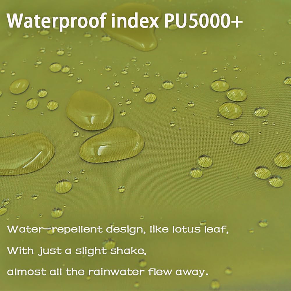 13.5x13.5 ft Tent Footprint Waterproof Camping Tarp Ultralight Mat Under Tent Moisture-Proof Ground Sheet Mat