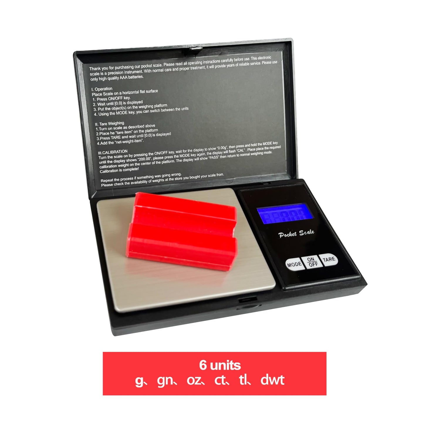 - QI HUO JU - Archery Arrow Scale Grain Scale Portable Arrows Weight Scales Digital Grains with Arrow Holder, LCD Display and High-Precision Accurate, Included Batteries