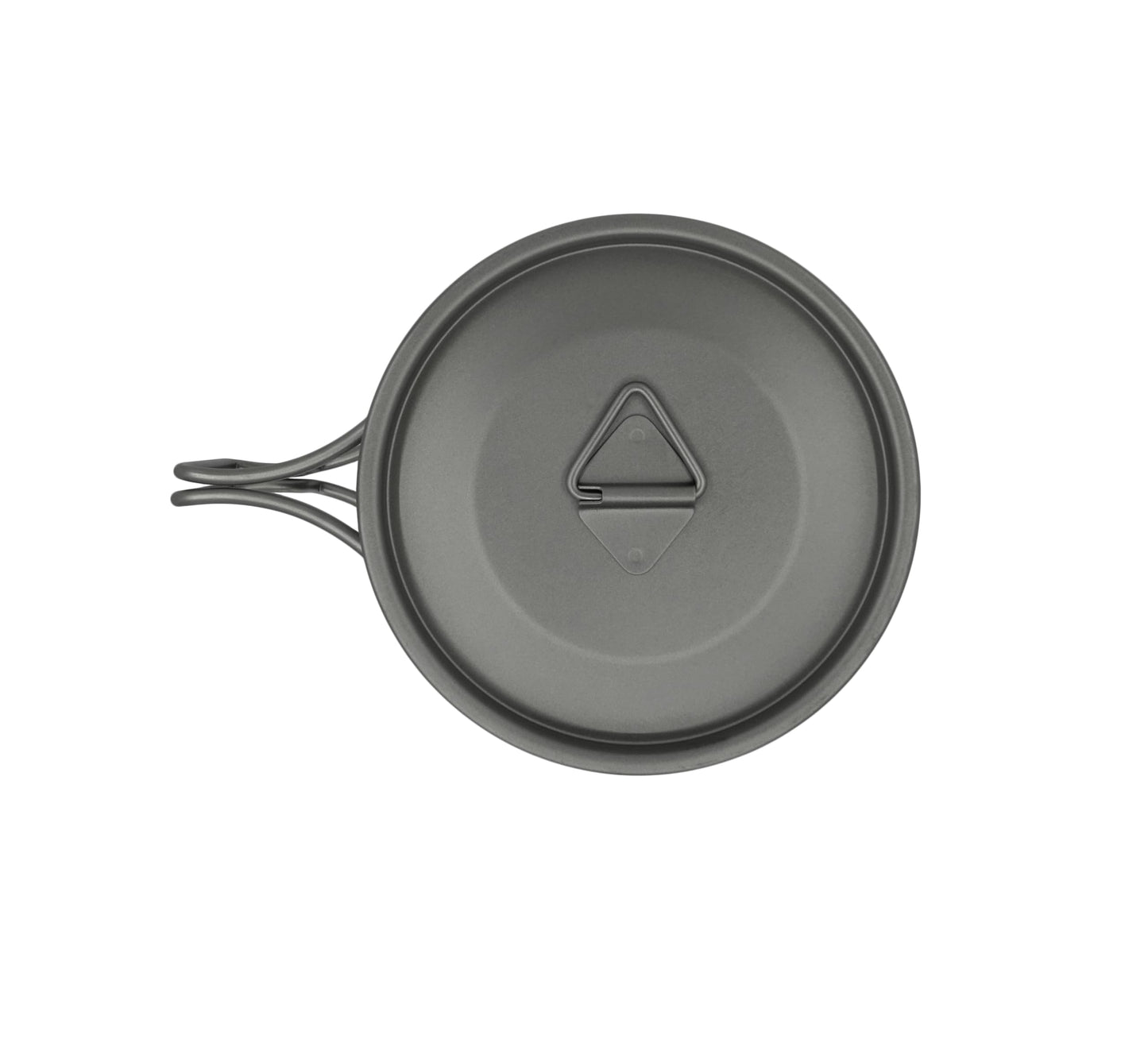 Kuvik Titanium Cup with Lid 450ml (15.2 oz) - Ultralight and Compact Pot for Backpacking, Camping, and Survival