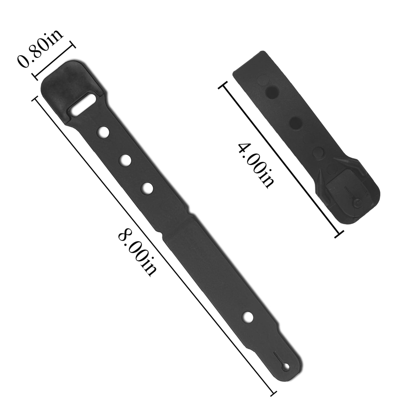 JvBto Molle Clips Tactical Tailor Attachment, Malice Clip Belt/Vest Accessories Molle Straps, Tactica Molle Belt Adapter (6 pcs MOLLE Clip)