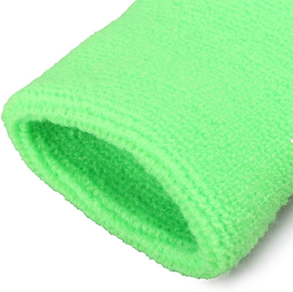 Mallofusa 10 Pack Colorful Sports Basketball Football Absorbent Wristband Party Outdoor Activity