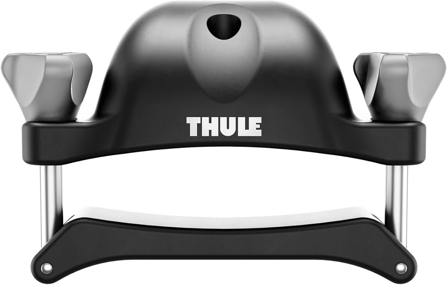 Thule Portage Canoe roof rack - Carries 1 canoe - Easy loading shape - Weather-resistant padding protects the canoe - Includes durable load straps with anti-scratch cover