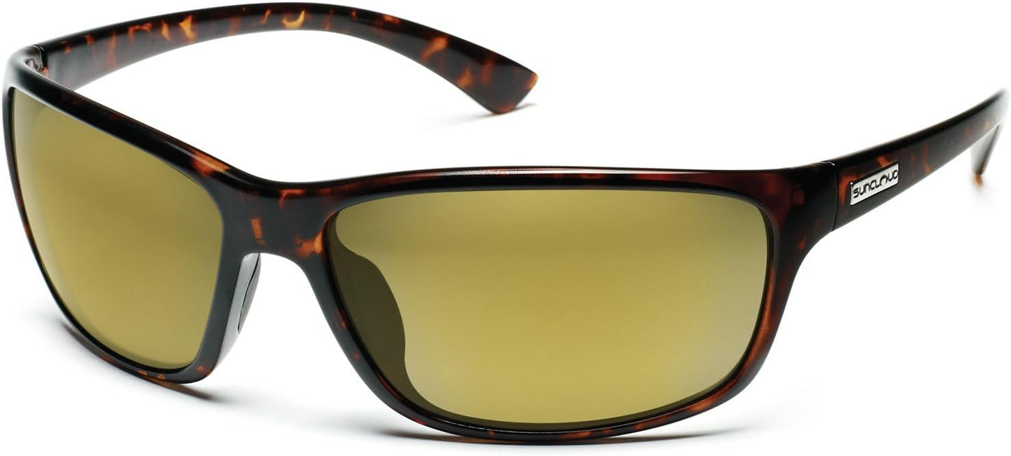Suncloud Sentry Polarized Sunglass (Tortoise Frame/Golden Mirror Polar Lens)