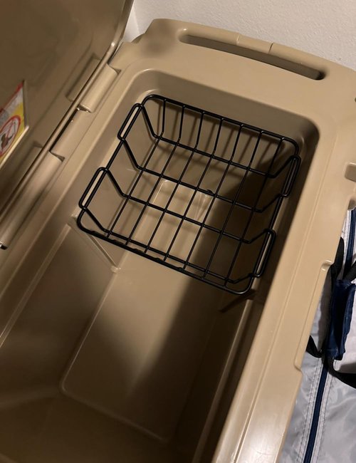XBwhoz Cooler Basket for YETI Tundra 50 or 65,1PCS,Stainless Steel Storage Dry-Goods Basket Compatible with Cabela's 60QT,Igloo 52QT,Ozark Trail 52QT,Pelican Elite (45 & 70) etc