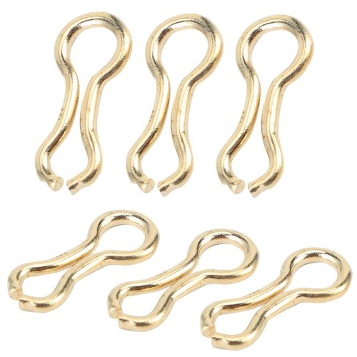 200 Pcs Sinker Wire Eye Fishing Weight Mold for Lead Weights - Fishing Lures Eyelet Stainless Steel Loops Eyelets Swivels Clip - Tackle Accessories
