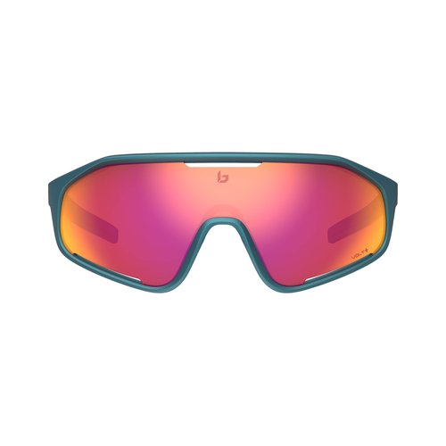Bollé - SHIFTER, Creator Teal Metallic, Volt+ Ruby Polarized, Medium, Sunglasses, Unisex, Adult