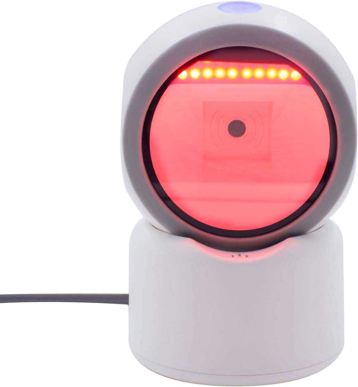 2D QR Barcode Scanner,Symcode Omnidirectional Hands-Free Automatic Barcode Reader for Mobile Payment Computer Screen ScanMeters