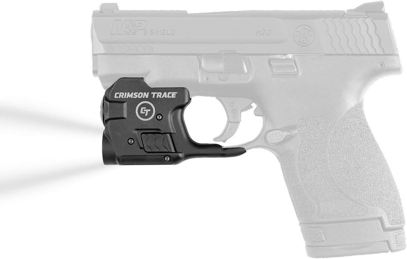 Crimson Trace LTG-770 Lightguard Tactical Weapon Mount Flashlight for Smith & Wesson M&P Shield and M&P Shield 2.0, 110 Lumen LED White Light