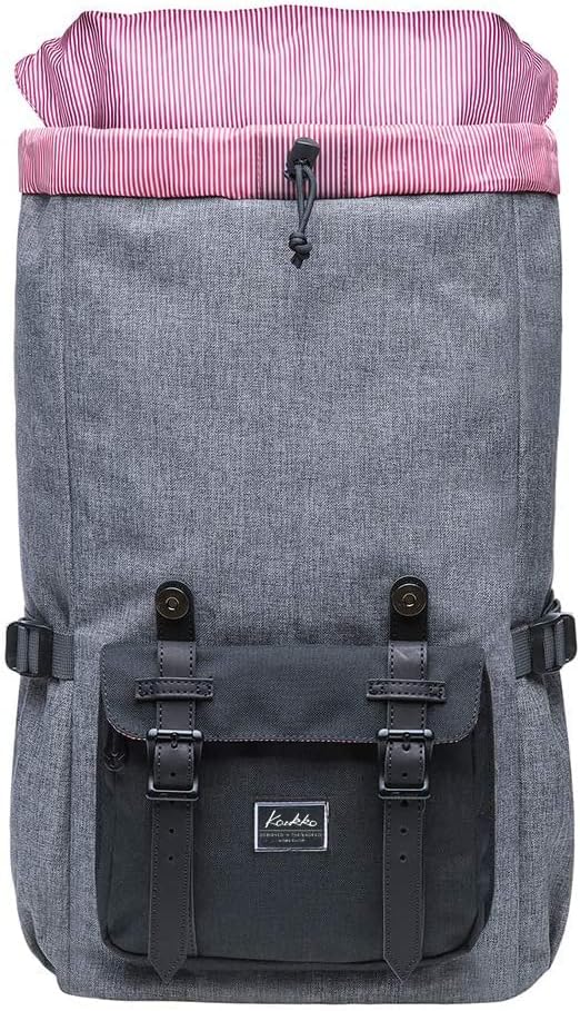KAUKKO Backpack, (Black (E5-3), 45 x 27 x 17cm (HxBxT)