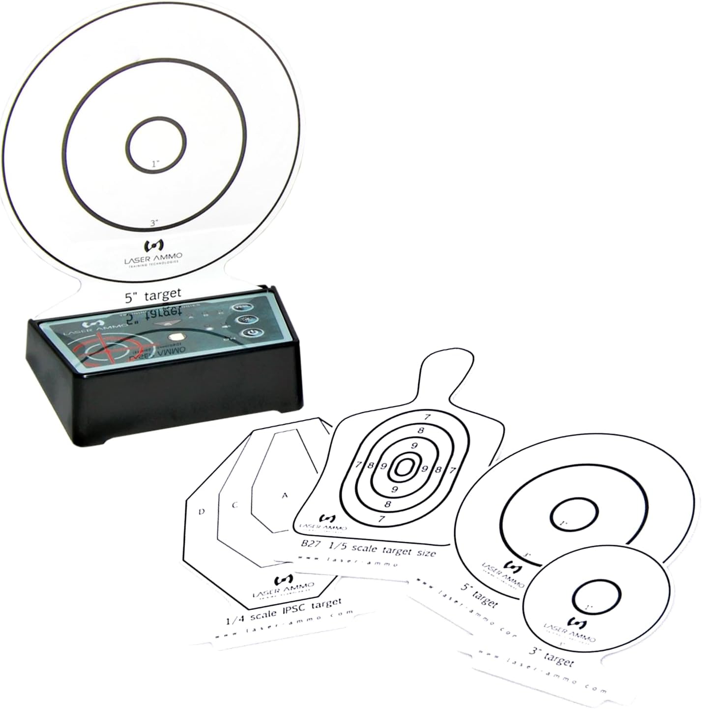 Laser Ammo Interactive Multi Target Training System i-MTTS (Select Amount of Units for Your Preferred Setup) - Create Countless Training scenarios in The Comfort of Your Home