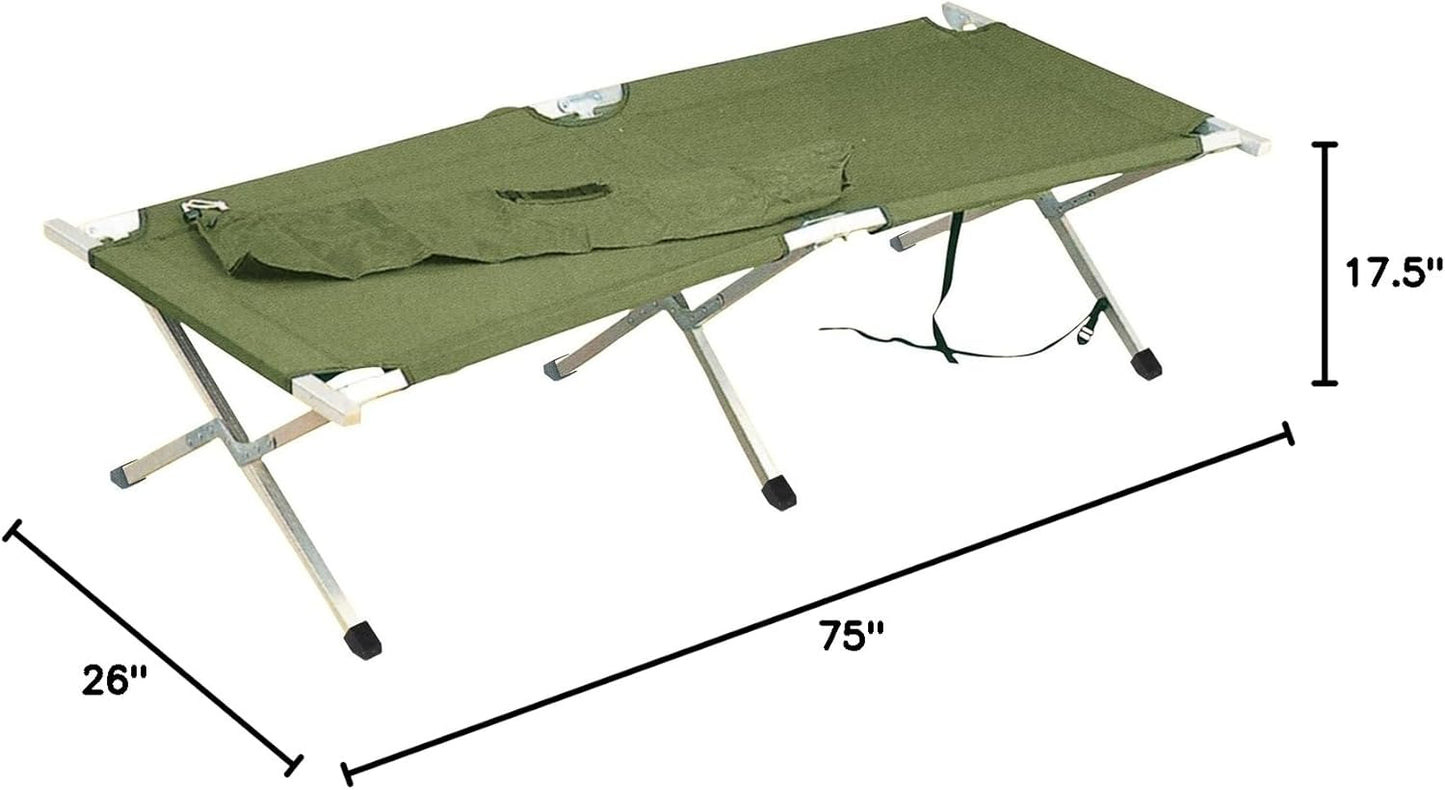 Rothco Folding Cot - Durable Comfort for Camping and Emergencies