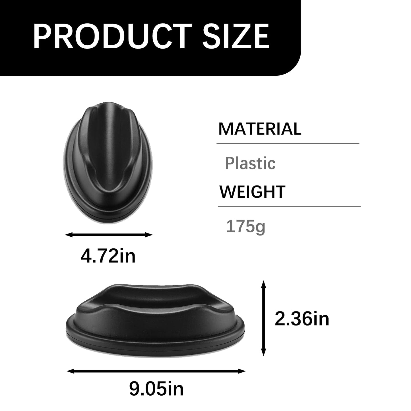Vyooxcy Bike Front Wheel Riser Block with Anti-Skid Design,Indoor Bicycle Stabilize Stand Accessories Front Wheel Holder,for Indoor Bicycle Training and Stationary Bike