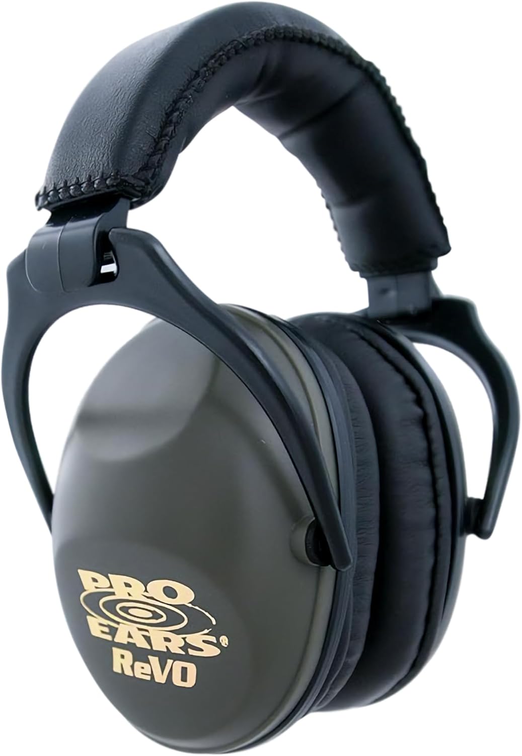 Pro Ears ReVO Passive Ear Muffs, Perfect for Children & Adults with Smaller Heads, NRR 25, Comfortable Fit w/Proform Leather