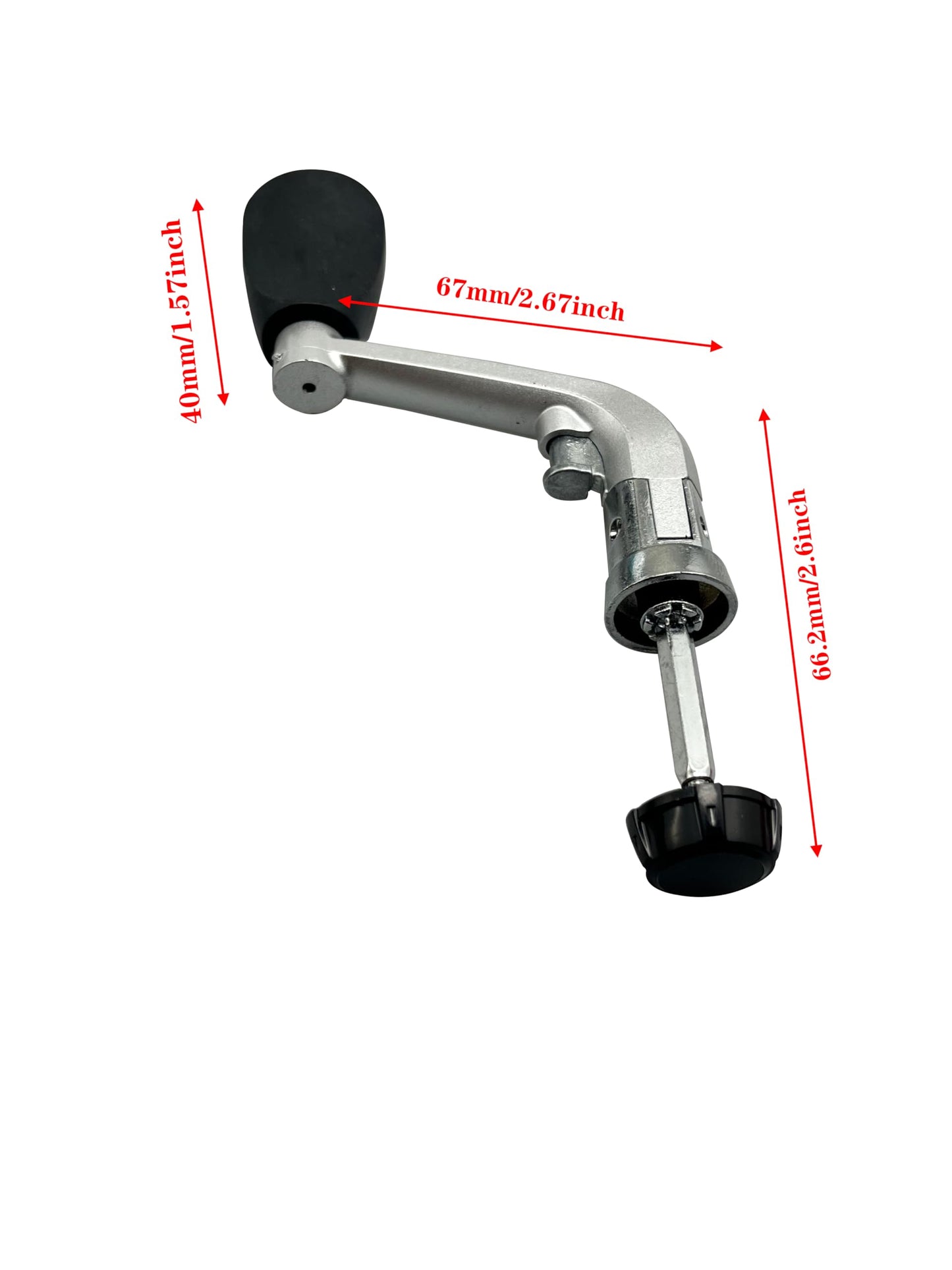 1PCS Fishing Reel Crank Knob Power Handle for Rotating Reels Replacement Grip Parts Medium 1000-4000 Model