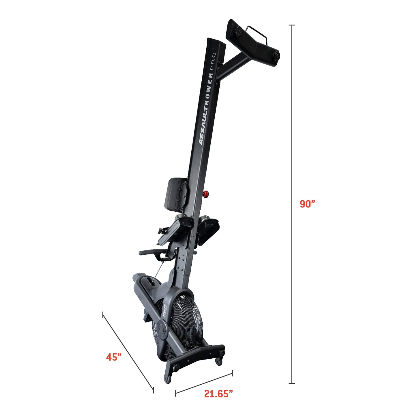 AssaultRower Pro - Rower Workout Machine for HIIT, Cardio, and Endurance Training - Motorless.