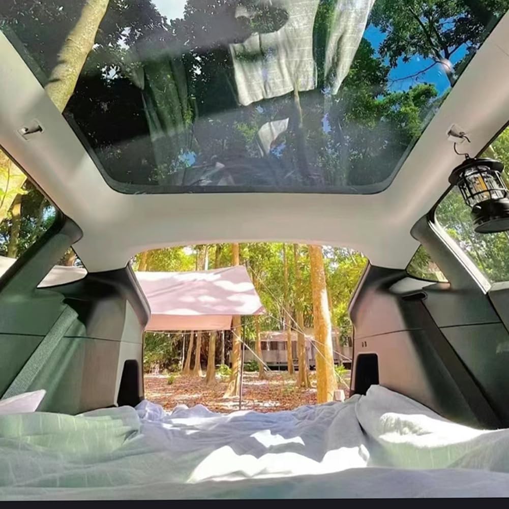 TANOLA TESBEAUTY Upgraded 2025 2026 Juniper My Camping Mattress for Tesla Model Y Tesla Model X, Memory Foam High Density Foam, Tesla Accessories Multifunctional Carry Case&Fitted Sheet Provided