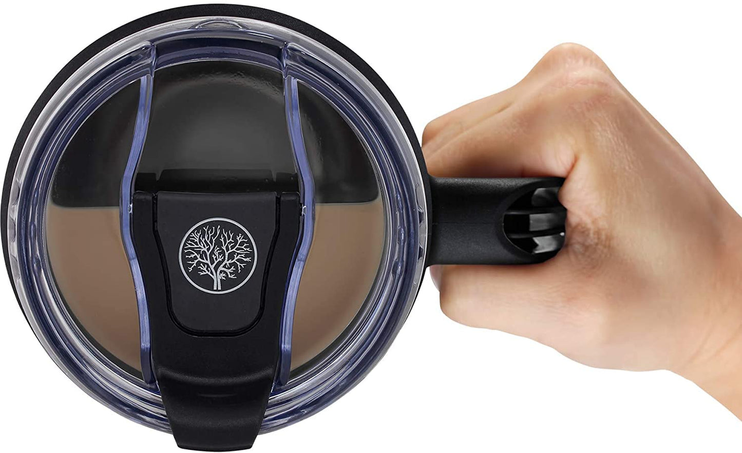 30 oz Tumbler Lid, Replacement Lid for YETI 30 oz Tumbler, BPA-Free Spill-Proof Splash Resistant Clear Tumbler Cover (2 Pack)