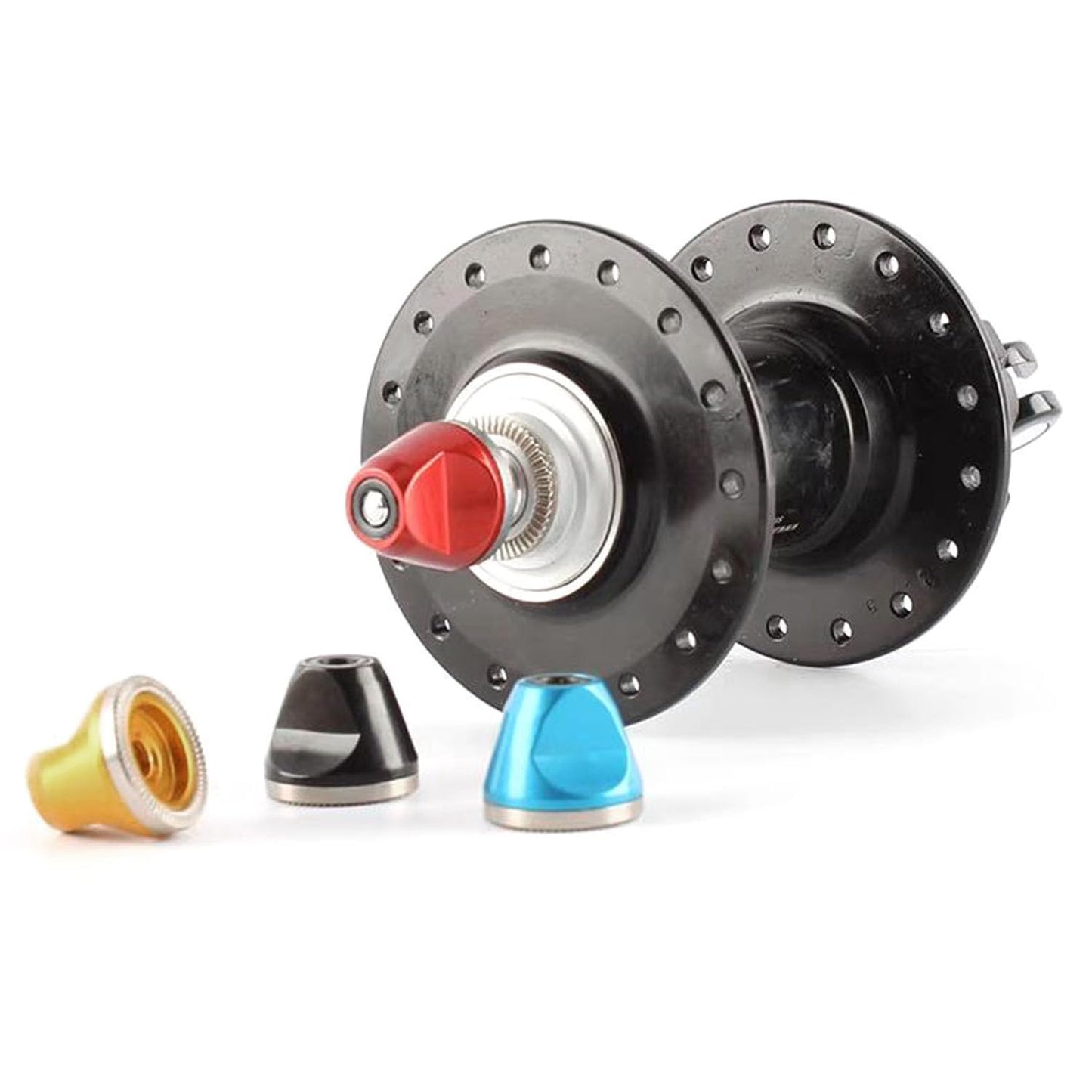Meuey Lyot-Bicycle Quick Release Rod nut M5 Bicycle axle nut Bicycle nut Fixed Gear hub nut-2pcs