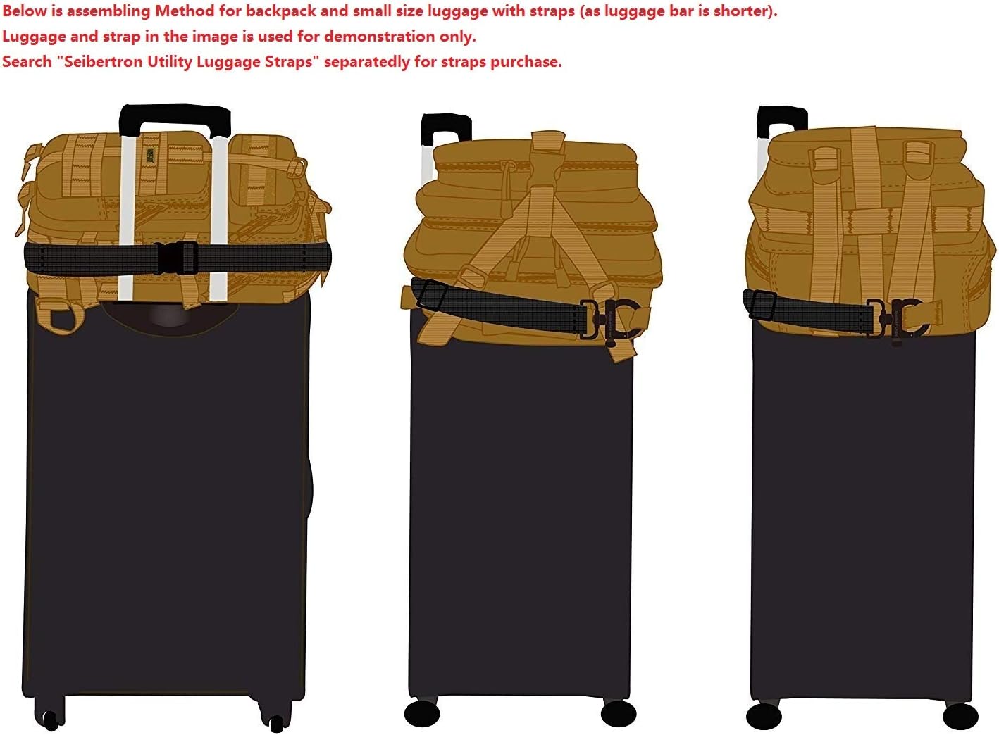 Falcon 27L Water-Repellent Hiking Backpack - Compact Camping Pack (Black)