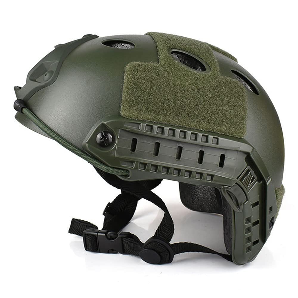CMAIR4U Airsoft PJ Style Tactical Helmet Fast Helmet for Paintball (OD Green)