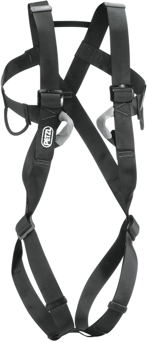 PETZL 8003 Harness - Adjustable, Full-Body Harness for Mountaineering and Glacier Travel