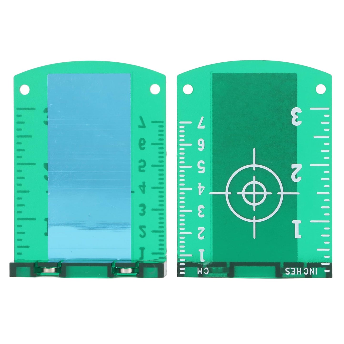 Garosa Targets 2pcs Target Plate Magnetic Floor Targets Card Plate ABS Target Plate for Green Beam Applications