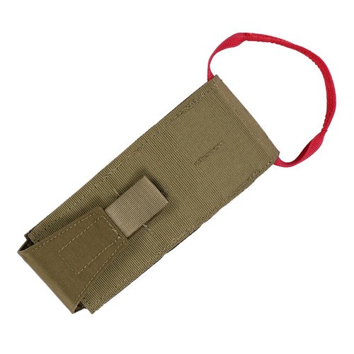 Portable Medical Insert Tactical First Aid Kit Organizer Pocket Trauma Pouch EDC Med Pouch Insert Panel Webbing Handle (Coyote Brown)