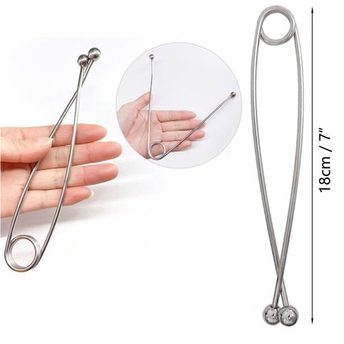 3 Sets Stainless Steel Fish Mouth Spreader Jaw Retractor Spring Fish Mouth Opener Fish Mouth Hook Remover