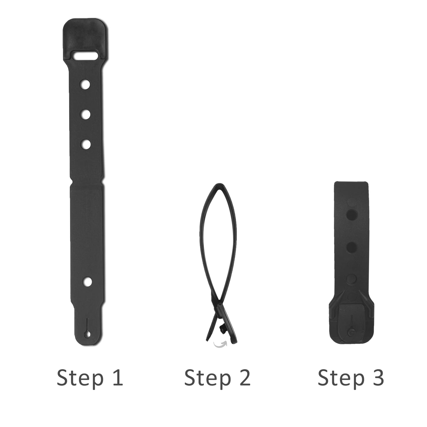 JvBto Molle Clips Tactical Tailor Attachment, Malice Clip Belt/Vest Accessories Molle Straps, Tactica Molle Belt Adapter (6 pcs MOLLE Clip)