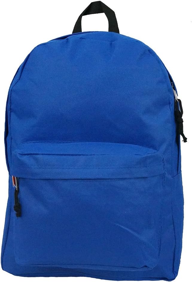 16inch Simple/Basic Backpack Book bag Fluorescent Green